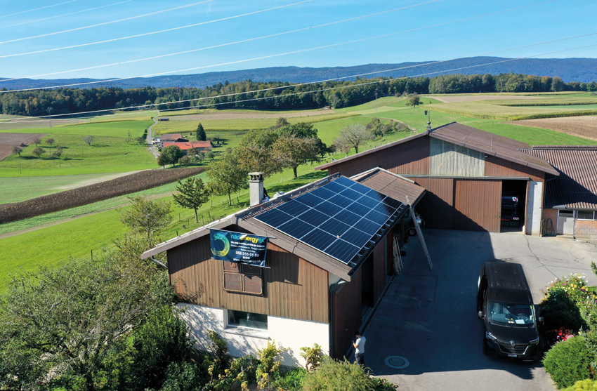 mise en place d'une installation de panneaux photovoltaiques en suisse