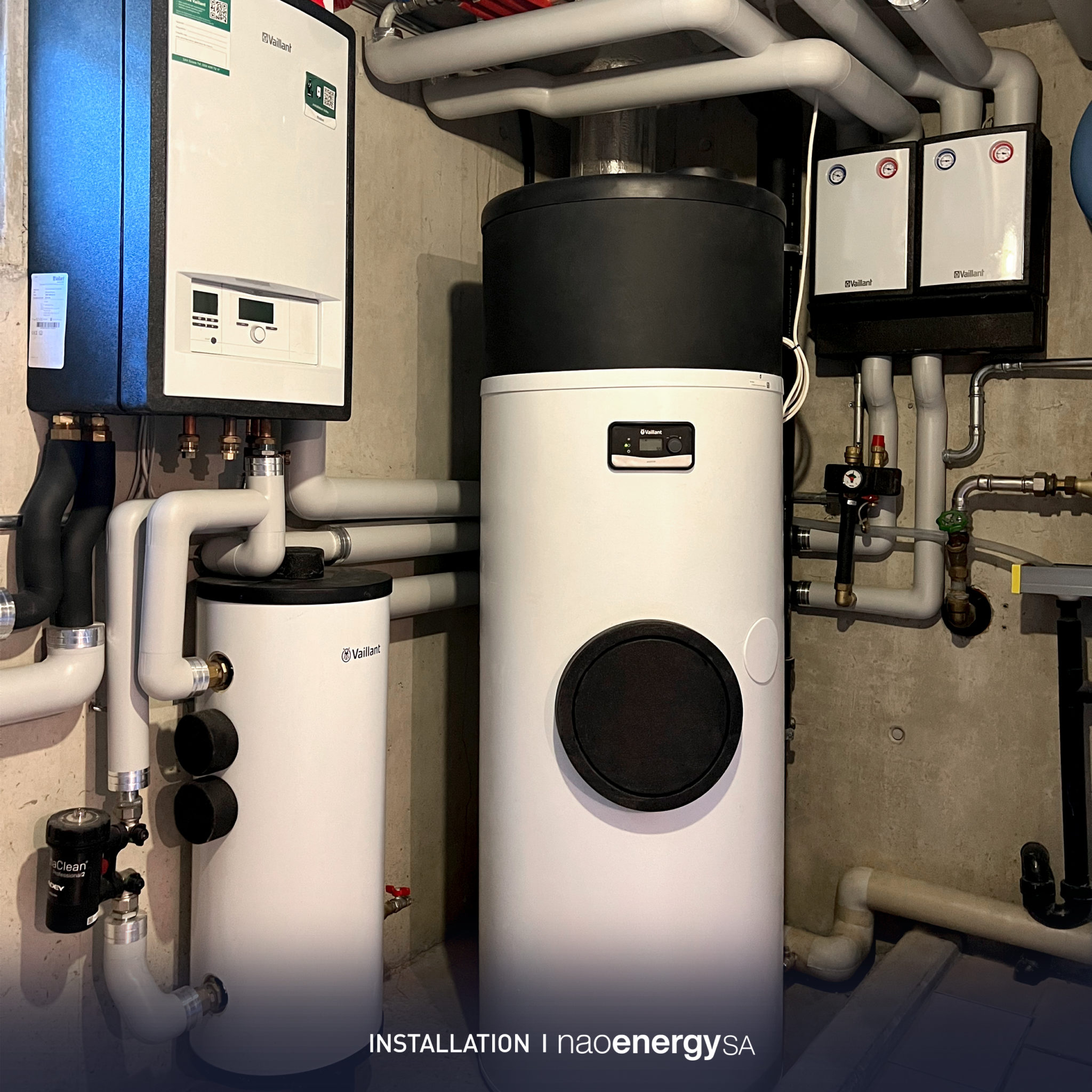Boiler thermodynamique économe en Suisse romande