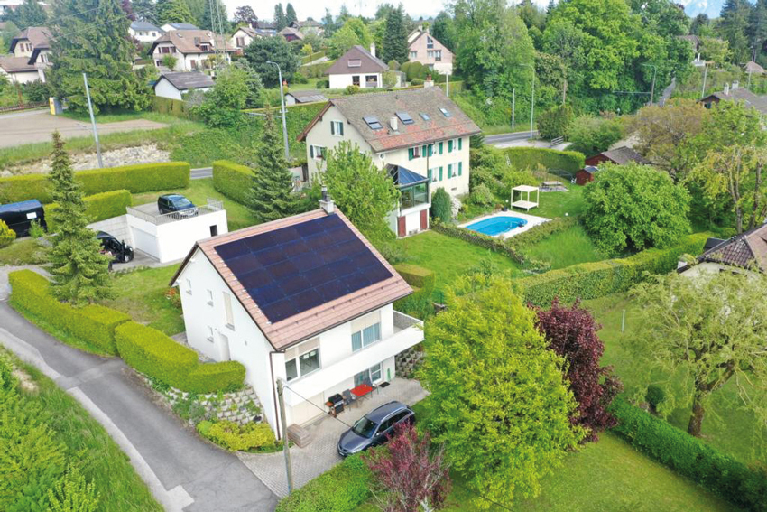 mise en place d'une installation de panneaux photovoltaiques en suisse