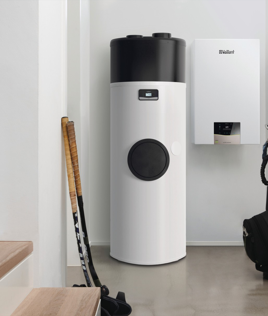 Boiler thermodynamique Buderus installé par naoenergy