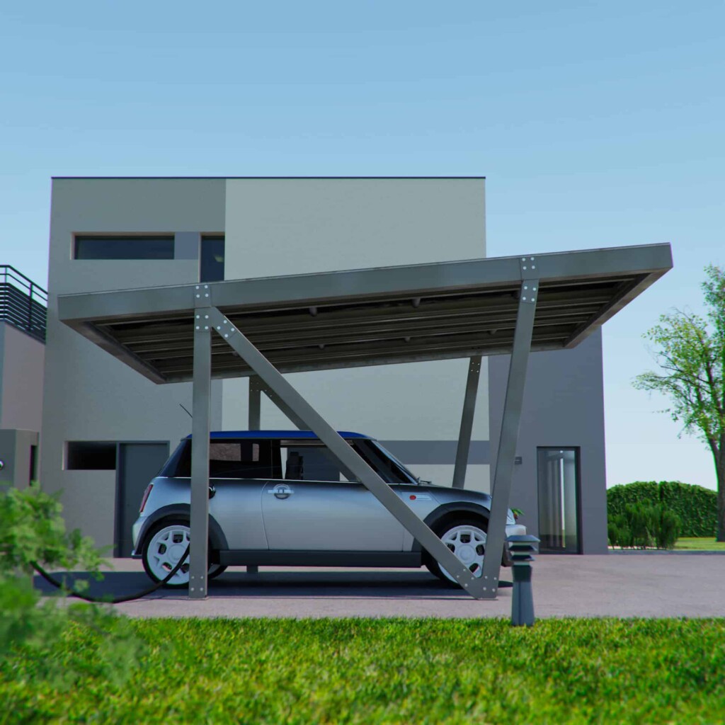 carport DE VOITURE ELECTRIQUE EN SUISSE HAUTE QUALITE GAMME