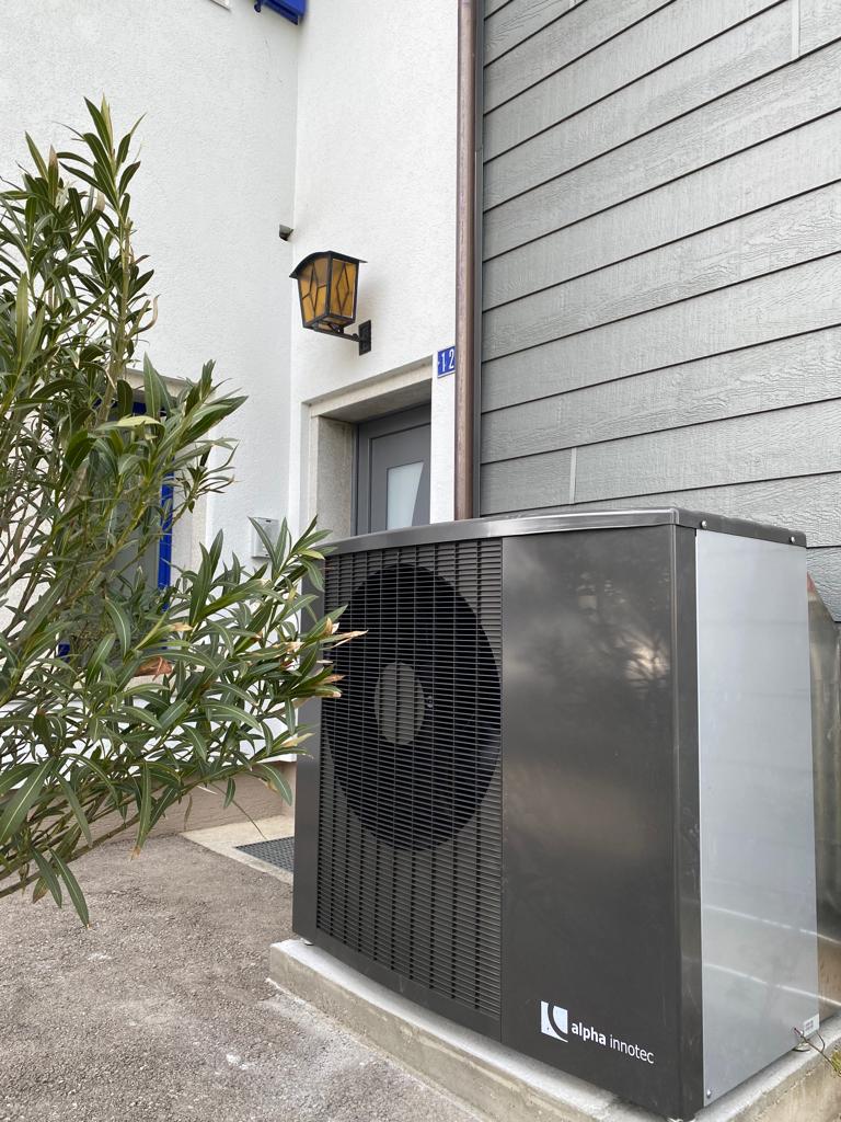 Pompe à chaleur alpha innotec suisse