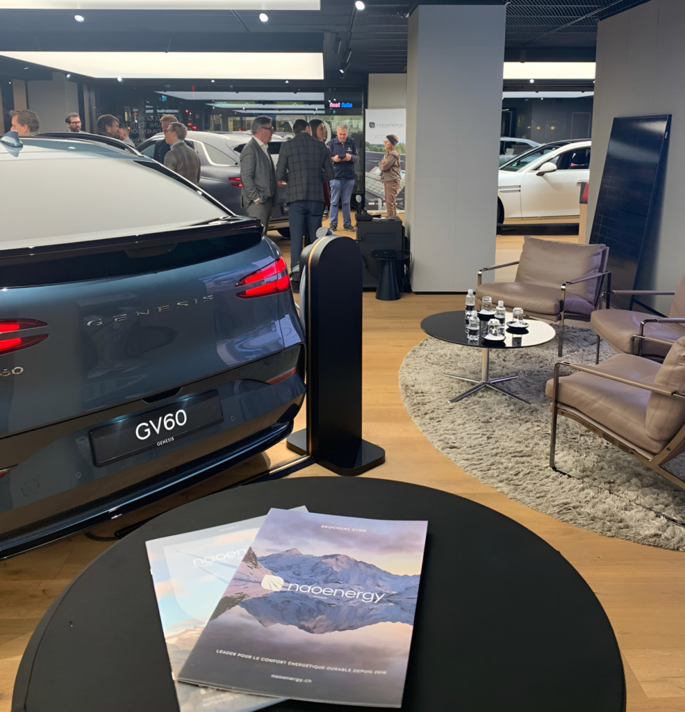 évènement naoenergy et Genesis à Genève
