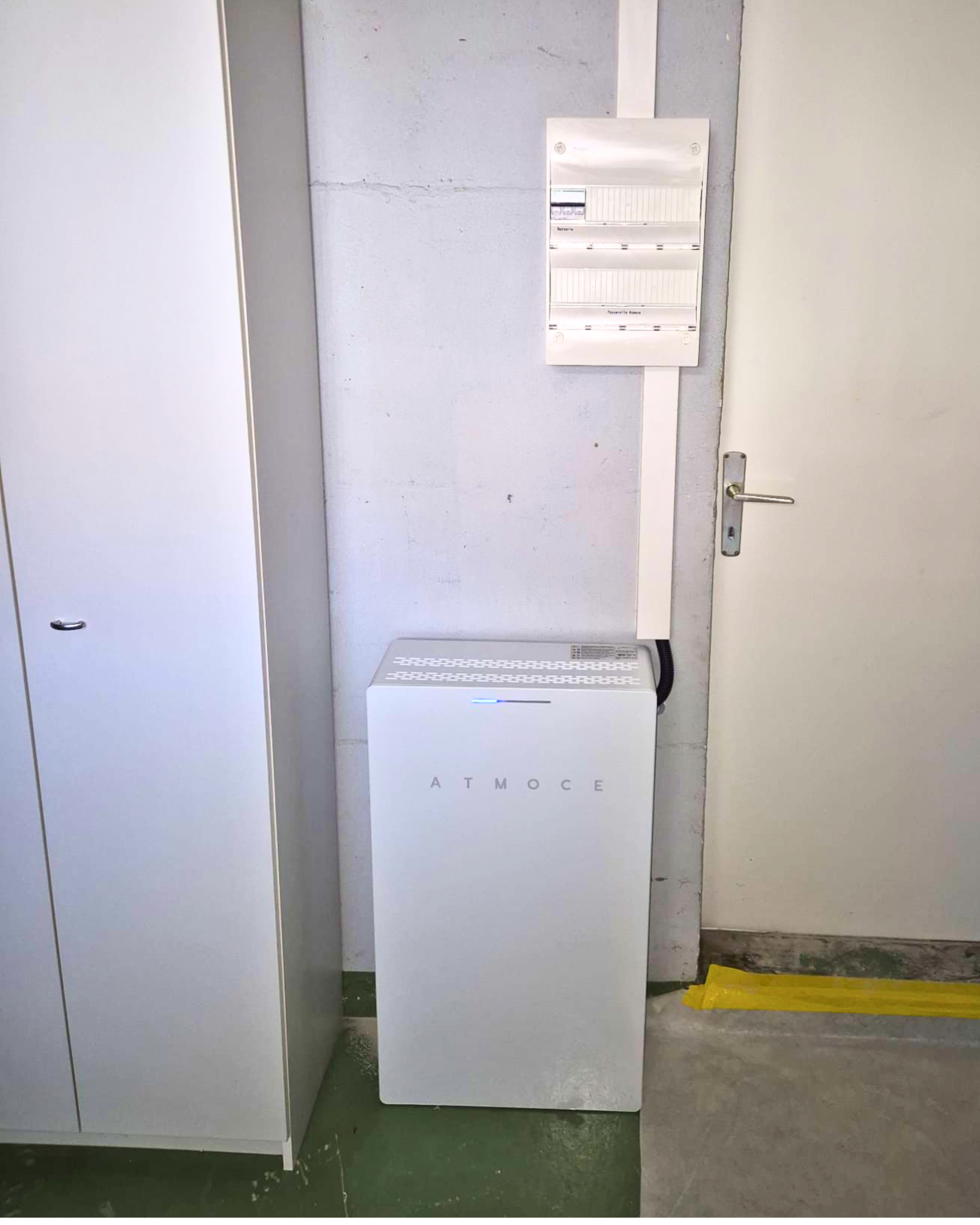 Batterie de stockage à Crassier, canton de Vaud.