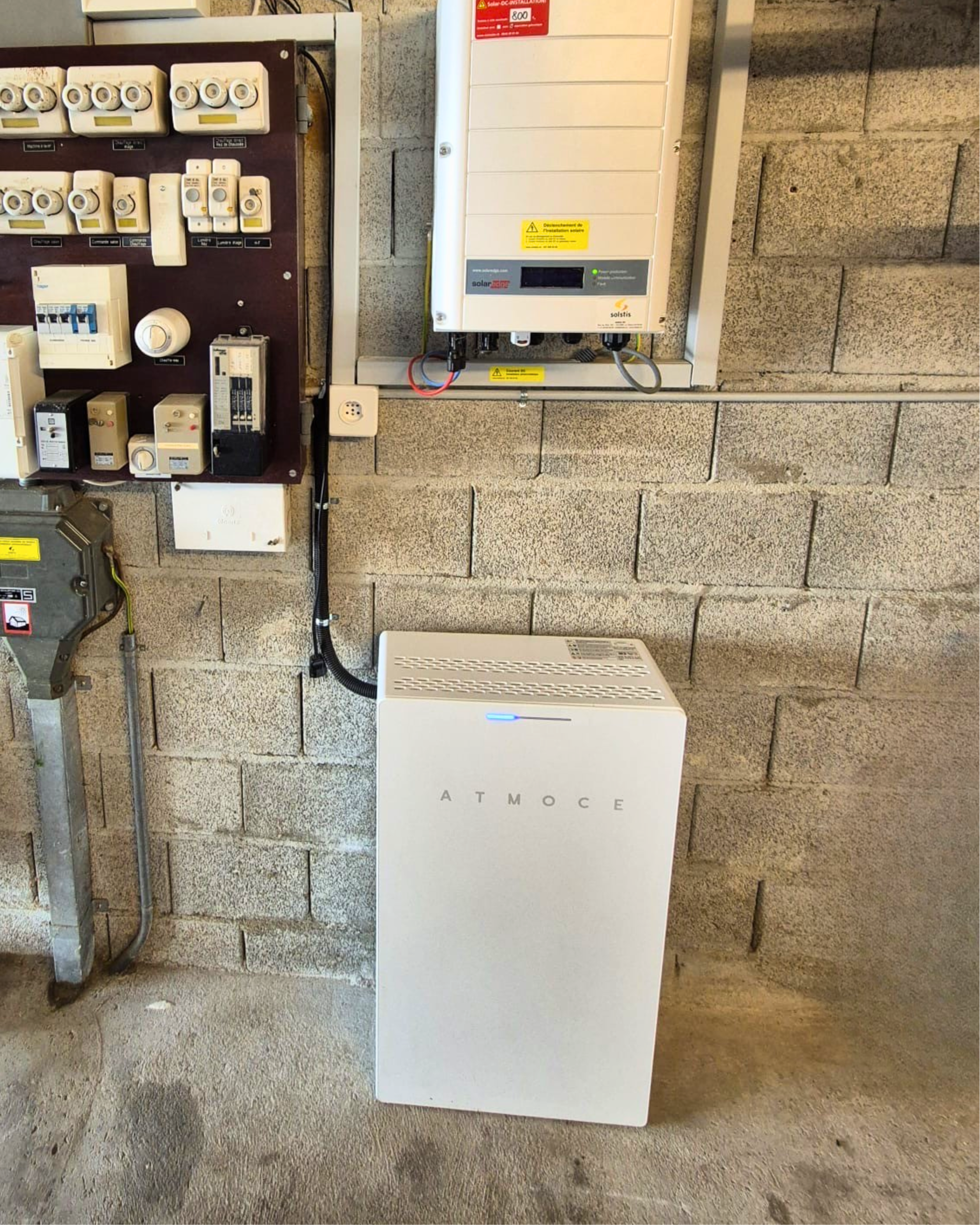 Une batterie de stockage installée à Plan-les-Ouates par naoenergy