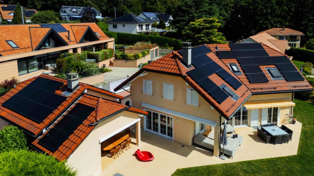 installation solaire par naoenergy dans le canton de Vaud