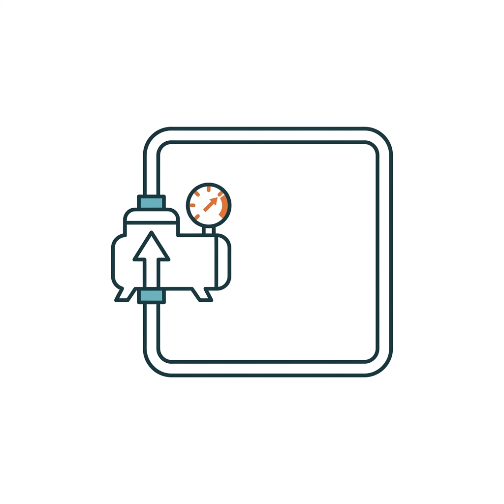 Illustration de l’étape Compression d’une pompe à chaleur